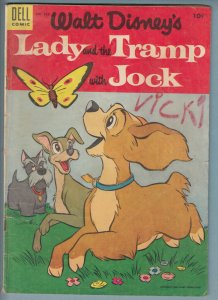 Lady and the Tramp #629 (1955) 2.0 GD Dell Four Color Comic