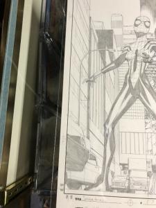 Spider-girl 57 Original Art Cover Pat Olliffe Al Williamson May Mayday Parker Nm