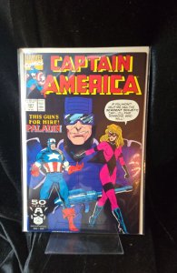 Captain America #381 Direct Edition (1990) Captain America 