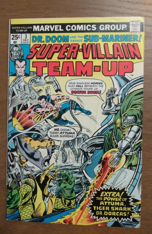 Super-Villain Team-Up #3 1975 Marvel Comics C142