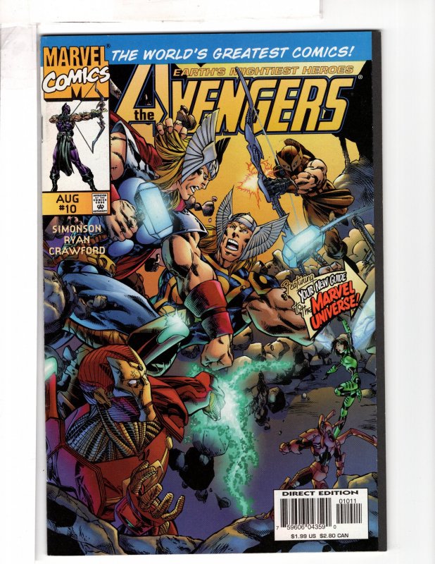 Avengers #10 >>> 1¢ Auction! See More! (ID#208)