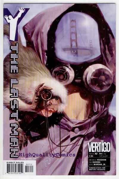 Y the LAST MAN #27, VF+, Brian Vaughan,Vertigo, Marzan, 2002, more in store