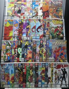 FLASH (DC, 1987) COLLECTION ONE! 50 issues! Messner-Loebs, Baron, Waid, Weiringo