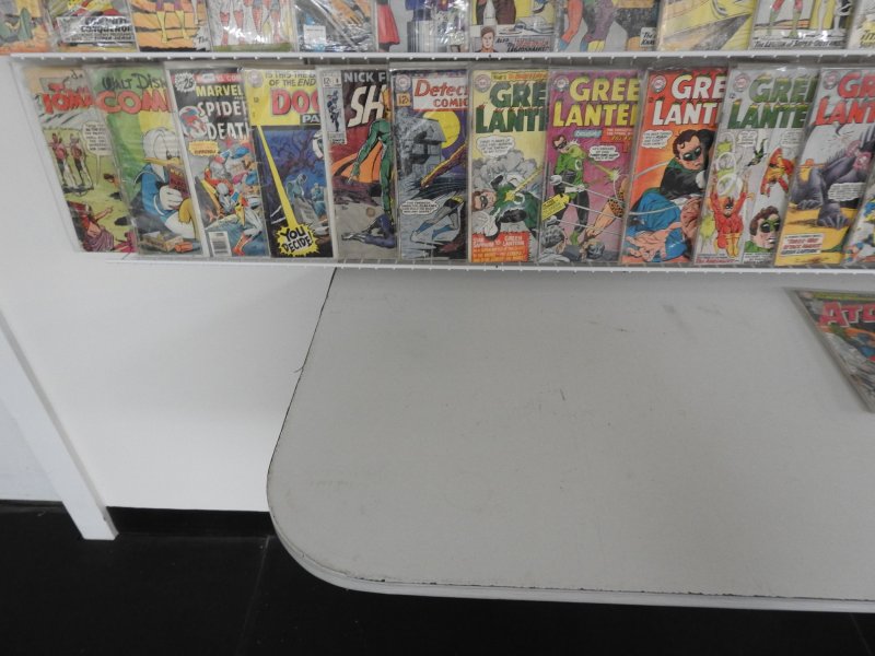 Huge Lot 120+ Silver/Bronze Comics W/ Green Lantern, Aquaman, +More! See desc