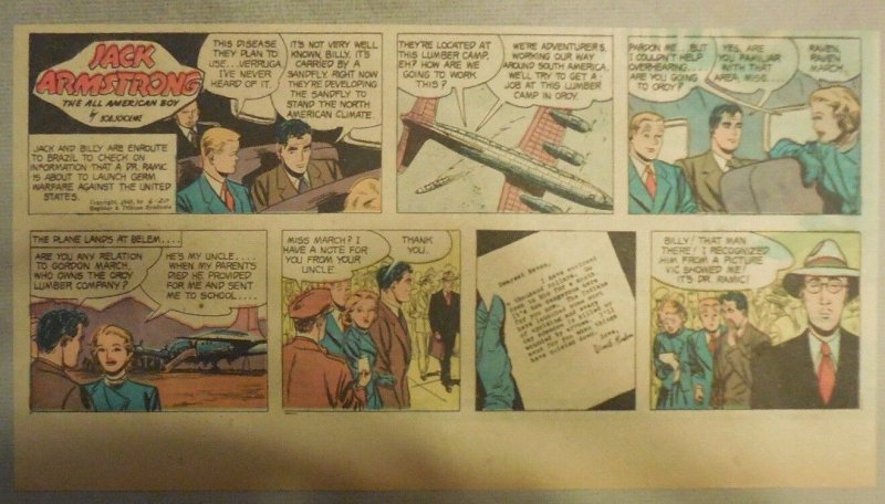 Jack Armstrong The All American Boy by Bob Schoenke 6/20/1948 Third Size Page !