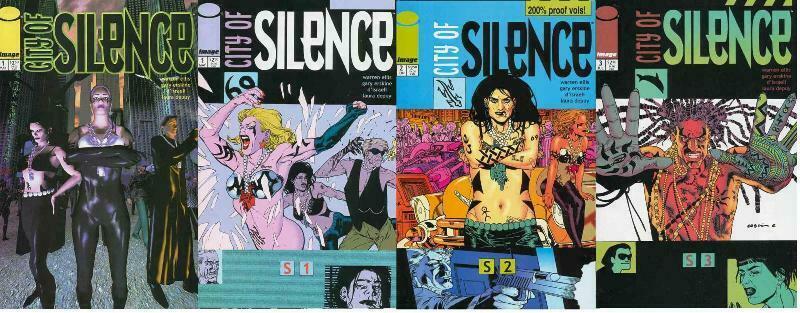 CITY OF SILENCE (2000 IMAGE) 1a,1b,2-3  WARREN ELLIS