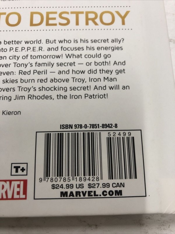 Iron Man Iron Metropolitan (2014) Marvel HC Gillen