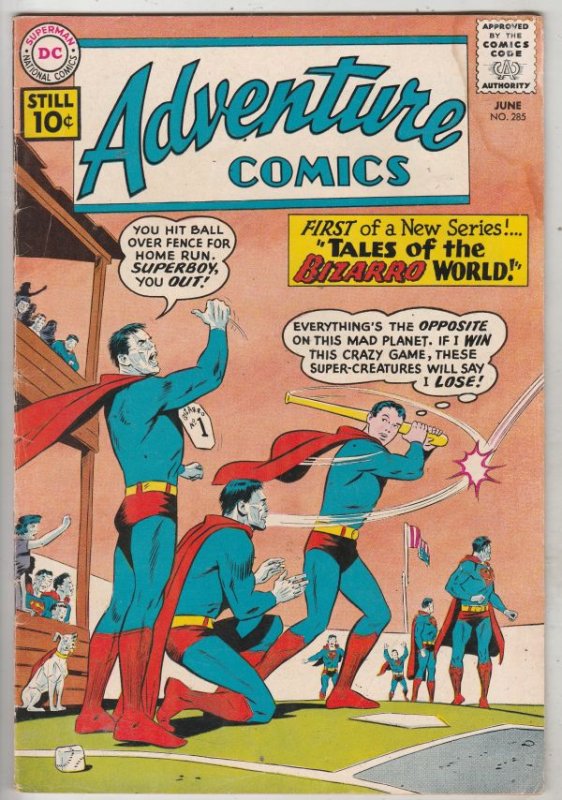 Adventure Comics #285 (Jun-61) VG+ Affordable-Grade Superboy