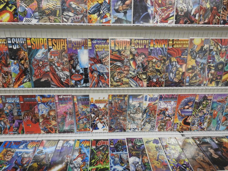 Huge Lot 150+ Comics W/ Elektra, Supreme, Spawn, +More! Avg VF Condition!