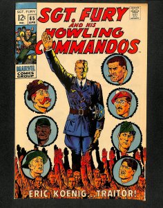 Sgt. Fury and His Howling Commandos #65