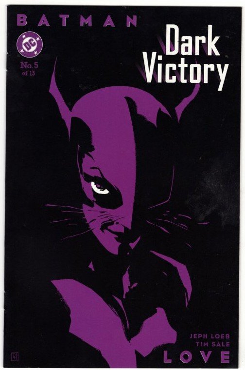 BATMAN Dark Victory #5 (NM-) Catwoman DC Comics