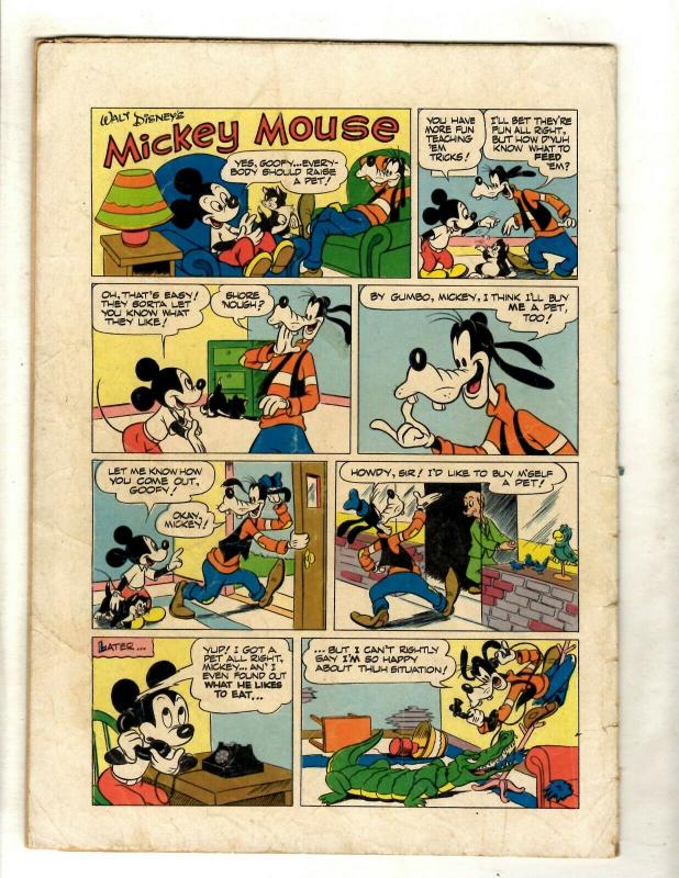 Four Color # 334 VG Dell Golden Age Comic Book Walt Disney Mickey Mouse JK1