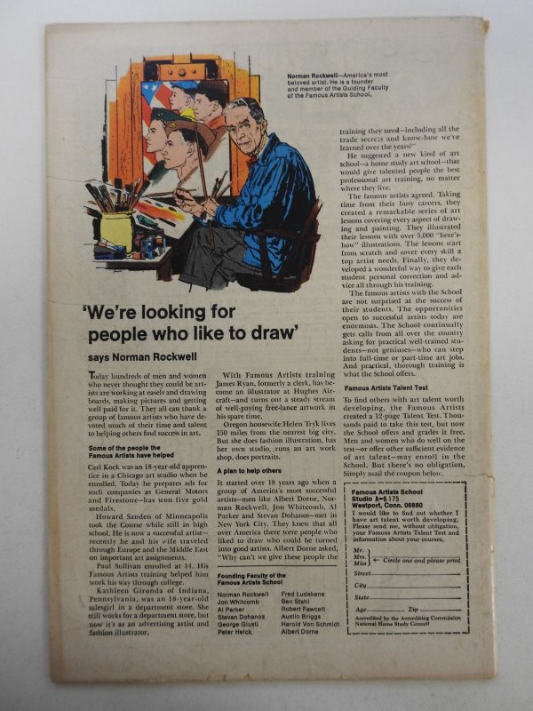 Daredevil #57 (1969) Unmasked!! Solid Good Condition! Tear at top