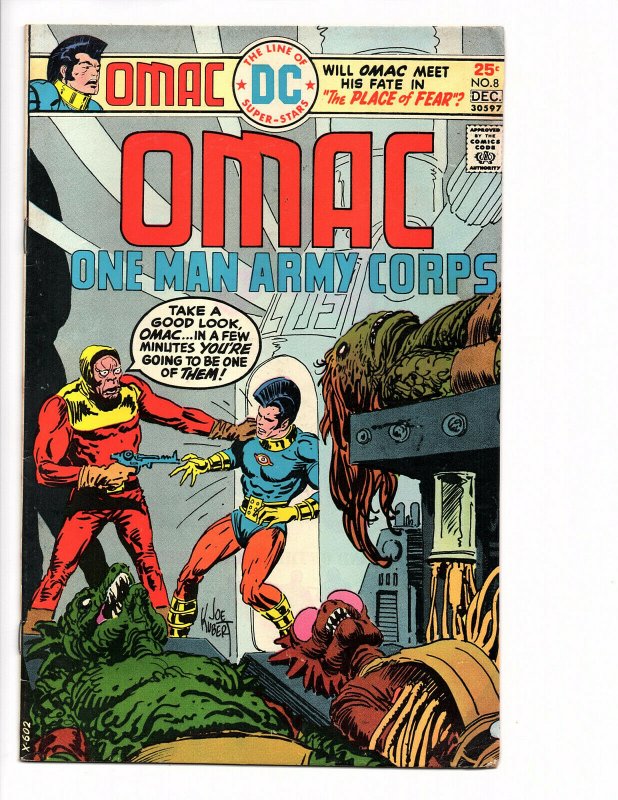 OMAC #8 (Nov-Dec 1975) DC, Very Fine 