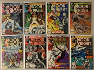 Moon Knight lot #2-38 last issue is Direct Marvel (avg 5.0 VG/F) 28 diff (1980+)