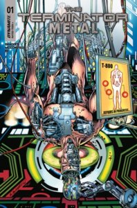Terminator Metal #1 Dynamite Ent. Bob Layton Variant Cover B Near Mint