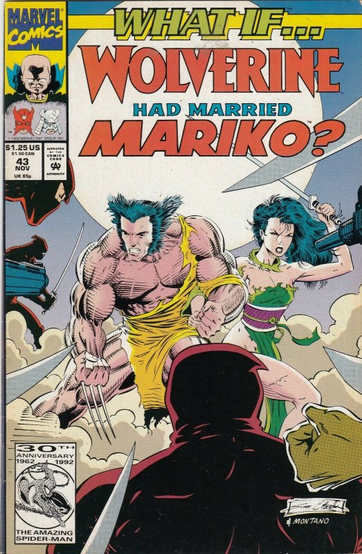 WHAT IF WOLVERINE HAD MARRIED MARIKO#43 FN/VG   MARVEL COMICS