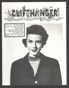 Cliffhanger #15 1991-WOY-Classic zine for fans & collectors of serials-Trader...