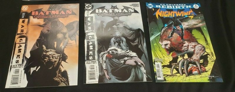 BATMAN 6PC (VF) FACEOFF, HUSH, NIGHTWING, WAR GAMES, PENGUIN, DEADSHOT 2004-16
