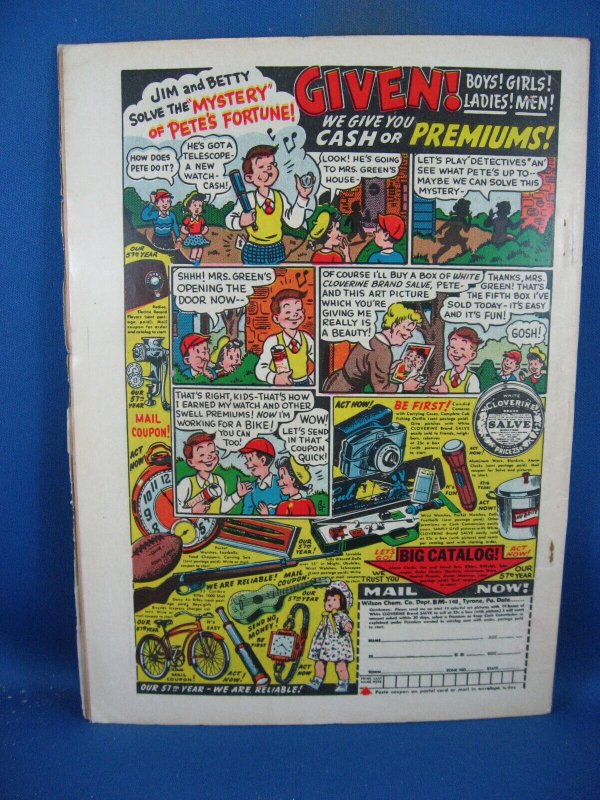 ASTONISHING 13 VG+ ATLAS HORROR 1952 