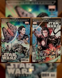 Lot of 2: Journey to Star Wars Rise of Skywalker: Allegiance #1-2 (2019) NM-