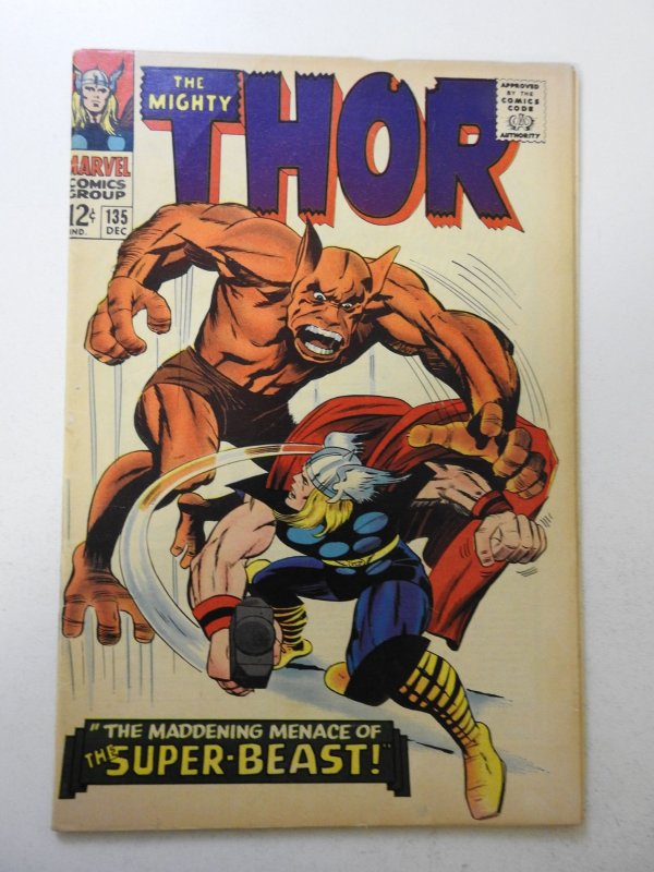 Thor #135 (1966) VG+ Condition