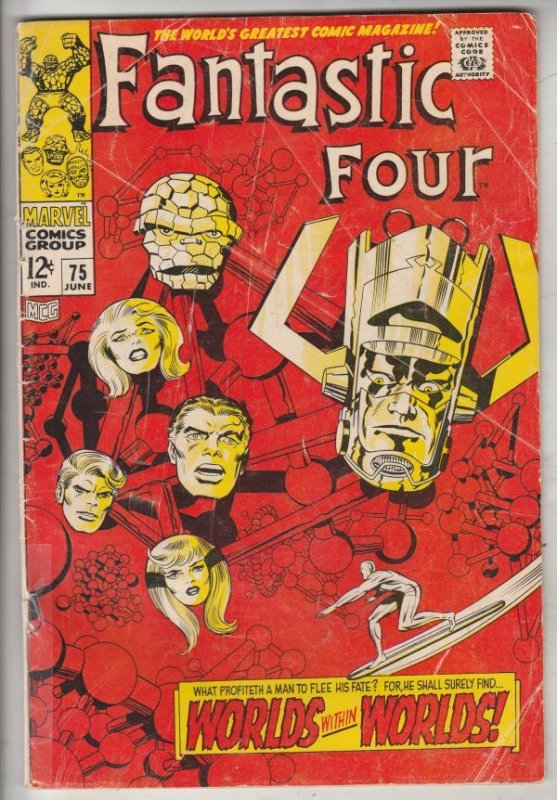 Fantastic Four #75 (Jun-68) VG+ Affordable-Grade Fantastic Four, Mr. Fantasti...