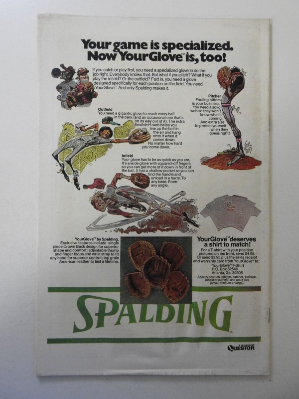 Captain Marvel #46 (1976) VG+ Condition moisture stain