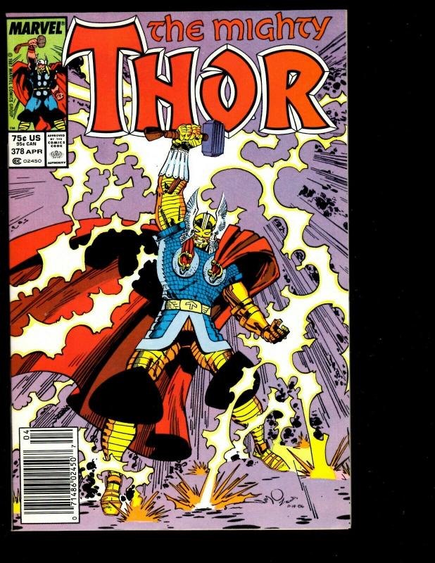 10 Thor Marvel Comics # 380 379 378 377 376 375 374 373 372 371 Spider-Man DS3