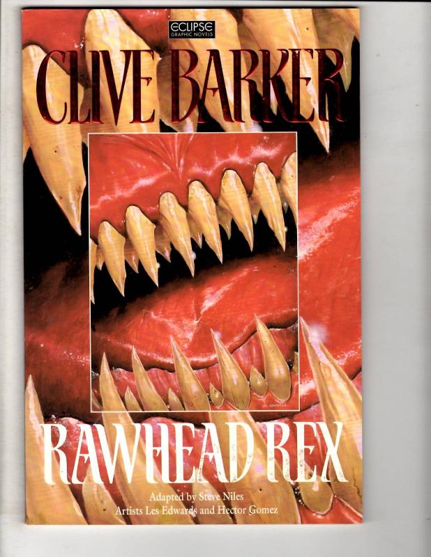 Clive Barker Rawhead Rex Eclipse Graphic Novels Comic Book Steve Niles VF CA2