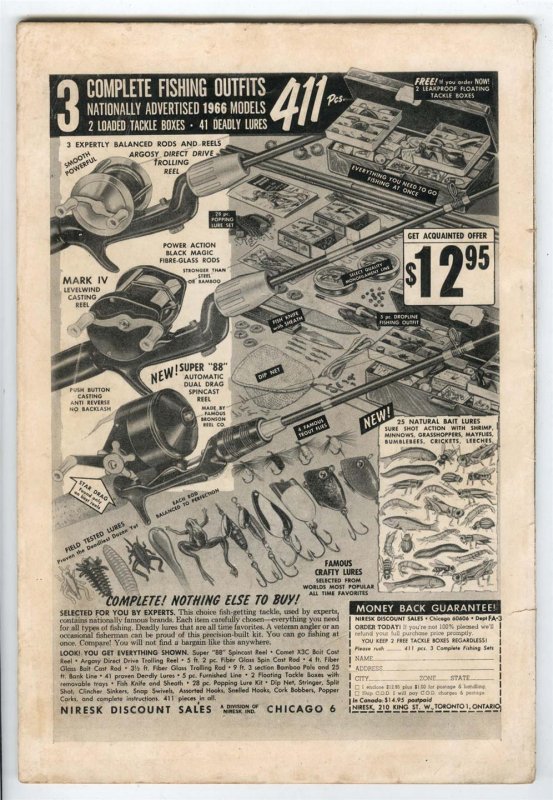 Thunder Agents #3 March 1966 Dynamo vs Menthor WALLY WOOD art  Tower Comics WOW! 