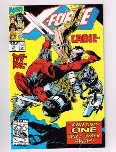 X-Force # 15 VF/NM 1st Print Marvel Comic Book Deadpool Domino Cable X-Men J28