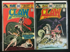 CLAW #1-11, 12 MOST VG-VF  Fisherman Collection