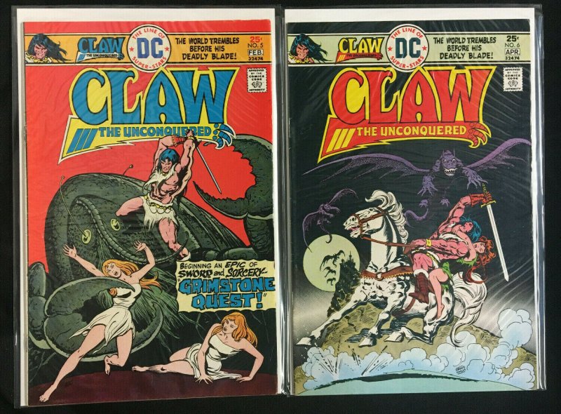 CLAW #1-11, 12 MOST VG-VF  Fisherman Collection