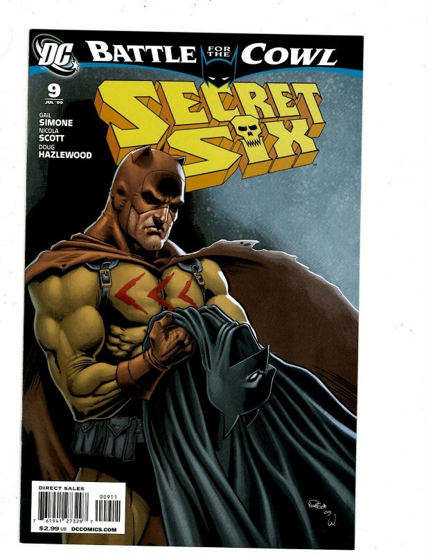 12 Secret Six DC Comics # 1 2 3 4 5 6 7 8 9 10 11 12 Mockingbird Batman J432