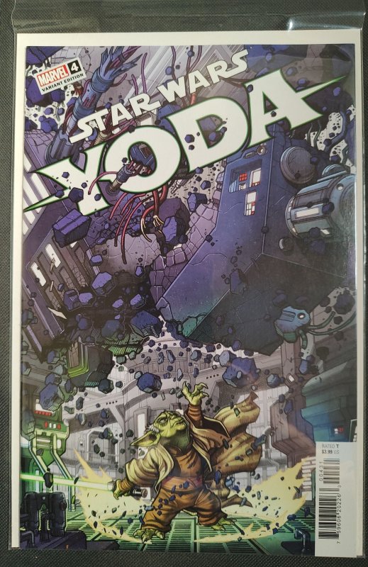 Star Wars: Yoda #4 Bradshaw Cover (2023) Incentive Variant