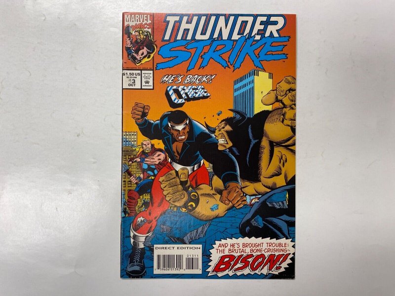 4 MARVEL comic books Codename: Genetix Thunder Strike 74 KM32
