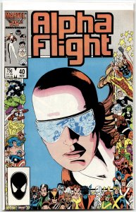 Alpha Flight #40 (1986) Alpha Flight