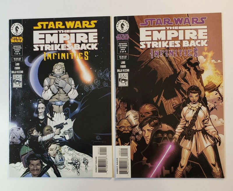 Star Wars The Empire Strikes Back: Infinities  #1-4 Complete Set Dark Horse VF+