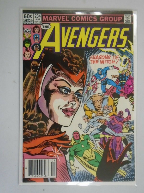 Avengers #234 Newsstand edition 7.5 VF- (1983 1st Series)