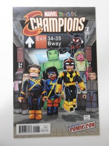 Champions #1 2016 NYCC Exclusive Barry Bradfield Mini Mates Variant (2016)