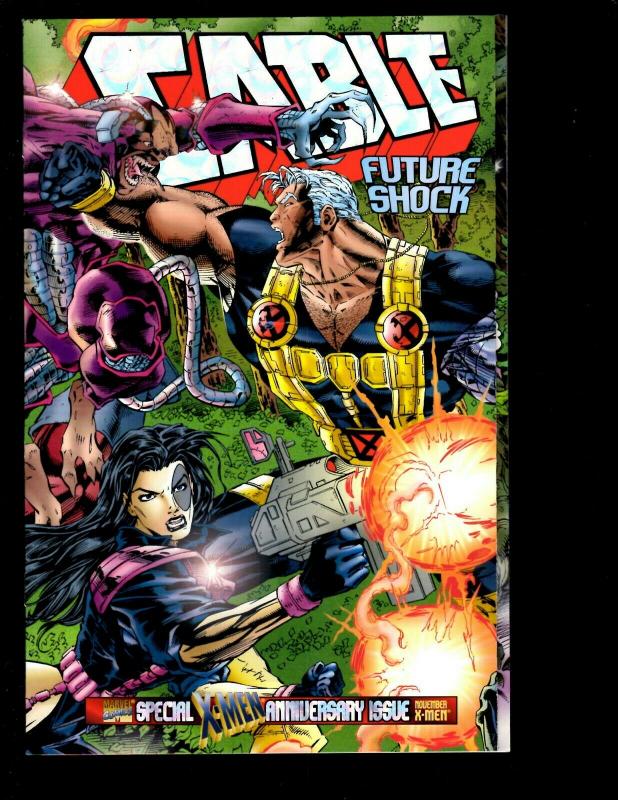 12 Cable Marvel Comics # 24 25 26 27 28 29 30 31 32 33 34 35 Wolverine X-Men GK6