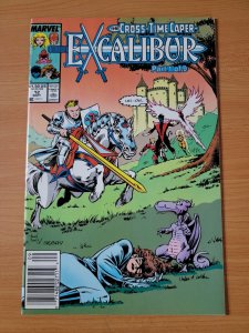 Excalibur #12 Newsstand Variant ~ NEAR MINT NM ~ 1989 DC Comics