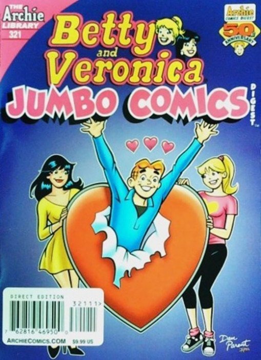 Betty and Veronica (Jumbo Comics) Double Digest #321 VF/NM ; Archie | Valentine 