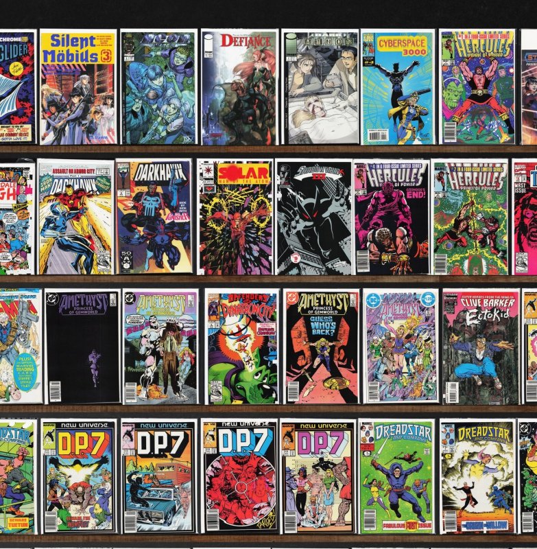 Huge Lot 150+ Comics with Dreadstar And Company, Wetworks, Hercules & More!
