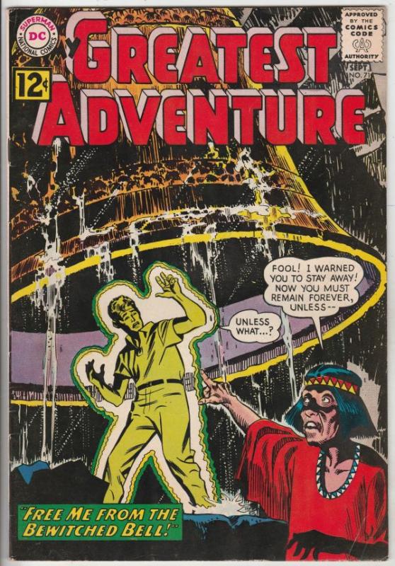 My Greatest Adventure #71 (Sep-62) VF/NM High-Grade 