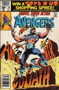 Marvel Super Action #24 (1980) The Avengers