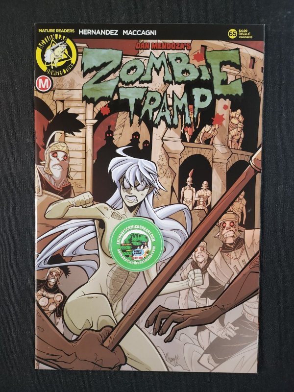 Zombie Tramp 2PC #65 - Marco Maccagni Regular & Risque Variant (9.2ob) 2018