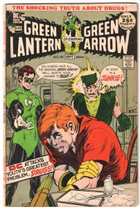 Green Lantern 85 Neal Adams Drug issue