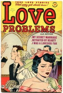True Love Problems and Advice Illustrated #7  1951 - Harvey  -FN+ - Comic Book